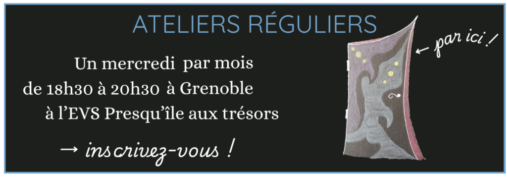 ateliers d'écriture réguliers à Grenoble
